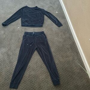 GAP lounge set, long sleeve and pants navy blue